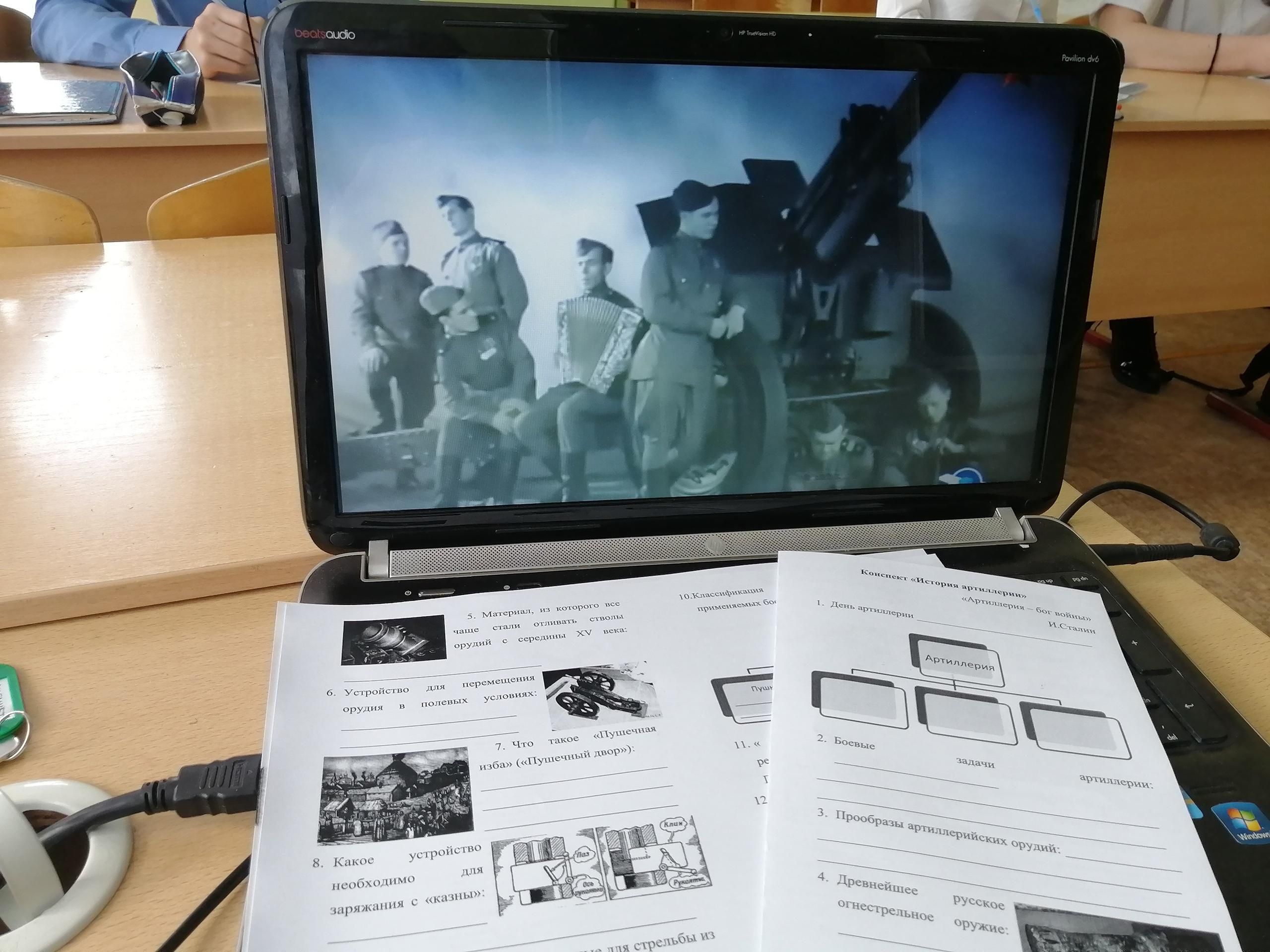 Тест на уроке ОБЖ в «Православной классической гимназии "София"» города Клин